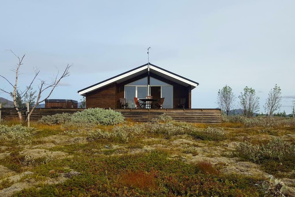 Hilltop Cabin Hekla - Golden Circle - Geysir - Mountain View Reykholt  Luaran gambar
